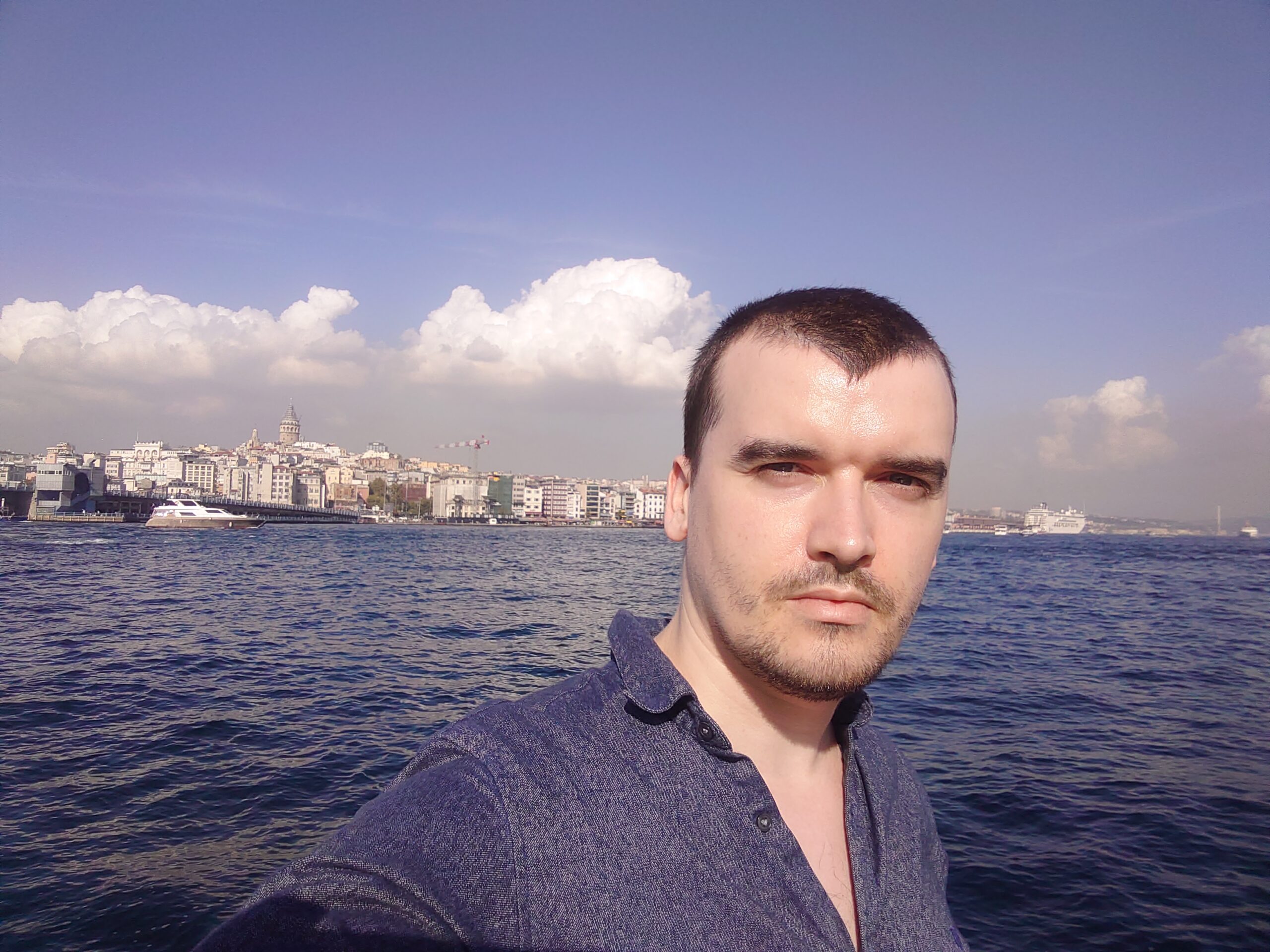 Brad Nicholls in Istanbul, Turkey