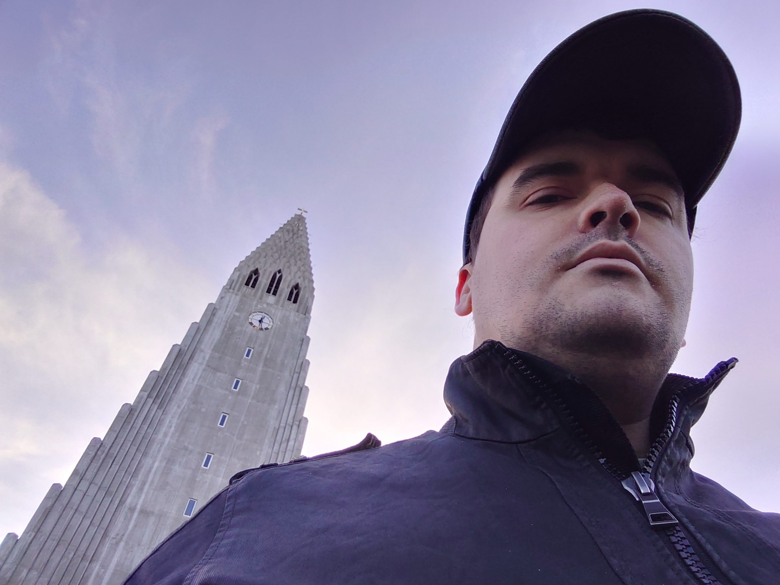 Brad Nicholls in Reykjavik, Iceland